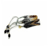 Miyuki double bracelet, grayscale and gold - Amore - Llata & Morett