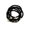 Schwarze Kristall-Armbänder - Fortuna - Llata & Morett