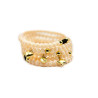 Bracciali di cristallo beige - Fortuna - Llata & Morett
