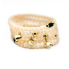 Pulsera Cristal Beige - Fortuna - Llata & Morett