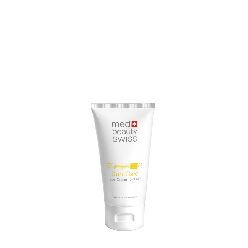 Sun Care Face Cream SPF 50+ - Med Beauty Swiss - 20% discount