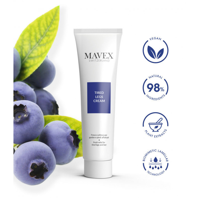 Tired Legs Cream - Mavex Swiss Natural Cosmetics - Body Cosmetic